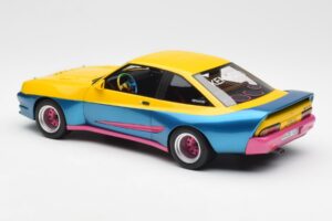 Opel Manta Жълт Син BoS Models 1:18 BOS279 Метал — снимка 5 от 6