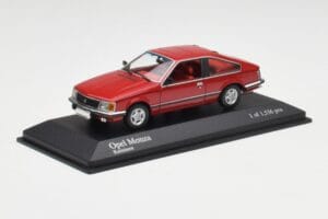 Opel Monza A Червен Minichamps 1:43 400045121 Метал — снимка 2 от 4