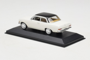 Opel Rekord A Бял Черен Покрив Minichamps 1:43 430041002 Метал — снимка 3 от 4