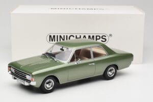 Opel Rekord C Green Metallic Minichamps 1:18 107047000 Смола — снимка 6 от 6