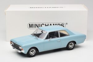 Opel Rekord C Светлосин Minichamps 1:18 107047002 Метал — снимка 6 от 6