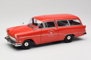 Opel Rekord P1 Caravan Feuerwehr Neuenkirchen Minichamps 1:18 180043291 Метал