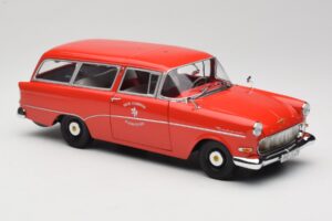 Opel Rekord P1 Caravan Feuerwehr Neuenkirchen Minichamps 1:18 180043291 Метал — снимка 6 от 8