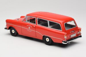 Opel Rekord P1 Caravan Feuerwehr Neuenkirchen Minichamps 1:18 180043291 Метал — снимка 7 от 8