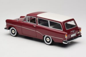 Opel Rekord P1 Caravan Червен Minichamps 1:18 180043211 Метал — снимка 7 от 8