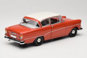 Opel Rekord P1 Червен Minichamps 1:18 180043201 Метал — снимка 3 от 8