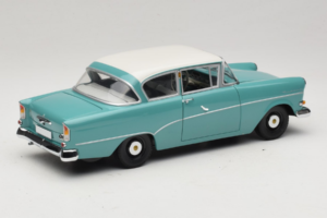 Opel Rekord P1 Тюркоазено Синьо Minichamps 1:18 180043200 Метал — снимка 3 от 8