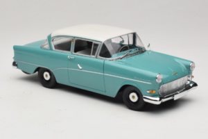 Opel Rekord P1 Тюркоазено Синьо Minichamps 1:18 180043200 Метал — снимка 6 от 8