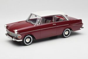 Opel Rekord P2 Тъмночервен & Бял BoS Models 1:18 BOS415 Смола