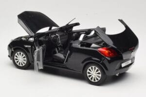 Opel Tigra TwinTop B Черен Norev 1:18 183600 Метал — снимка 5 от 8