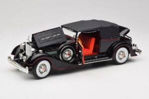 Packard Кабриолет Черен Anson 1:18 30397 Метал — снимка 2 от 8