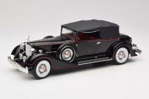 Packard Кабриолет Черен Anson 1:18 30397 Метал