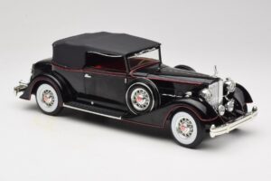 Packard Кабриолет Черен Anson 1:18 30397 Метал — снимка 6 от 8