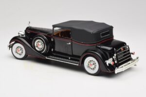 Packard Кабриолет Черен Anson 1:18 30397 Метал — снимка 7 от 8