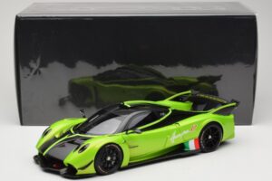 Pagani Huayra R Зелен LCD 1:18 LCD18012-GR Метал — снимка 8 от 8