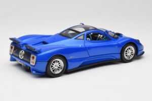 Pagani Zonda C12 Син Solido 1:18 8172 Метал — снимка 3 от 8
