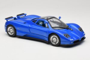 Pagani Zonda C12 Син Solido 1:18 8172 Метал — снимка 6 от 8