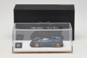 Pagani Zonda Tricolore Exposed Carbon Син Henson & Heaven 1:64 PZTECB01 Метал — снимка 7 от 7