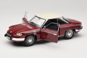 Panhard 24 CT Червен Solido 1:18 1832500 Метал — снимка 2 от 8