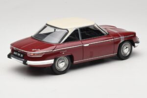 Panhard 24 CT Червен Solido 1:18 1832500 Метал — снимка 3 от 8