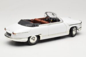 Panhard PL17 Кабриолет Бял Solido 1:18 8174 Метал — снимка 3 от 8