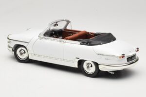Panhard PL17 Кабриолет Бял Solido 1:18 8174 Метал — снимка 7 от 8