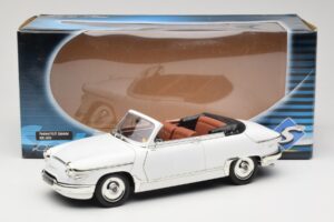 Panhard PL17 Кабриолет Бял Solido 1:18 8174 Метал — снимка 8 от 8