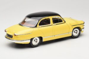 Panhard PL17 Жълт Solido 1:18 8173 Метал — снимка 3 от 8