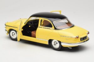 Panhard PL17 Жълт Solido 1:18 8173 Метал — снимка 5 от 8