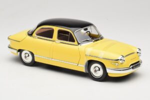 Panhard PL17 Жълт Solido 1:18 8173 Метал — снимка 6 от 8
