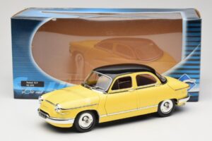 Panhard PL17 Жълт Solido 1:18 8173 Метал — снимка 8 от 8