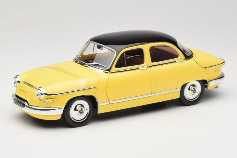 Panhard PL17 Жълт Solido 1:18 8173 Метал