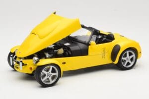 Panoz AIV Roadster Жълт AUTOart 1:18 78213 Метал — снимка 2 от 8