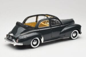 Peugeot 203 Кабриолет Черен Solido 1:18 8156 Метал — снимка 3 от 8