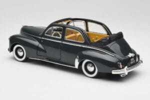 Peugeot 203 Кабриолет Черен Solido 1:18 8156 Метал — снимка 7 от 8