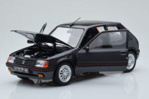 Peugeot 205 GTi 1.6 Graphite Сив Norev 1:18 184845 Метал — снимка 2 от 8