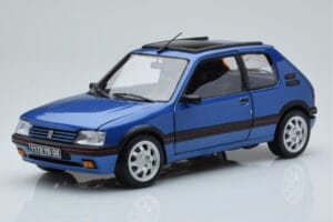 Peugeot 205 GTi 1.9 С Панорамен Покрив Miami Син Norev 1:18 184844 Метал