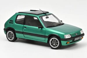 Peugeot 205 GTi Griffe С Панорамен Покрив Зелен Norev 1:18 184847 Метал