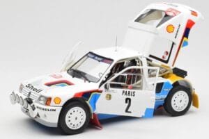 Peugeot 205 T16 #2 A. Vatanen / T. Harryman Rally Monte Carlo 1985 Norev 1:18 184864 Метал — снимка 2 от 8