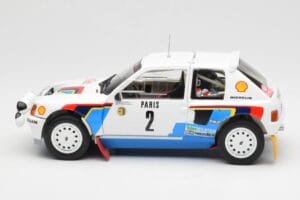 Peugeot 205 T16 #2 A. Vatanen / T. Harryman Rally Monte Carlo 1985 Norev 1:18 184864 Метал — снимка 4 от 8