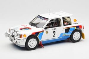 Peugeot 205 T16 #2 A. Vatanen / T. Harryman Rally Monte Carlo 1985 Norev 1:18 184864 Метал