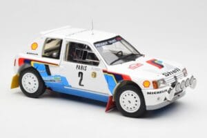 Peugeot 205 T16 #2 A. Vatanen / T. Harryman Rally Monte Carlo 1985 Norev 1:18 184864 Метал — снимка 6 от 8