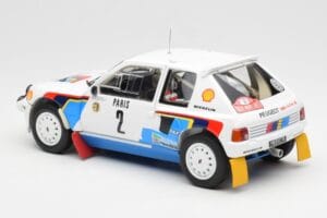 Peugeot 205 T16 #2 A. Vatanen / T. Harryman Rally Monte Carlo 1985 Norev 1:18 184864 Метал — снимка 7 от 8
