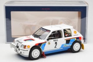 Peugeot 205 T16 #2 A. Vatanen / T. Harryman Rally Monte Carlo 1985 Norev 1:18 184864 Метал — снимка 8 от 8