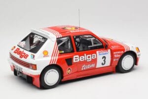 Peugeot 205 T16 #3 B. Darniche / A. Mahe Rally Ypres 1985 IXO 1:18 18RMC135 Метал — снимка 2 от 6