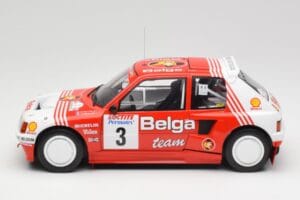 Peugeot 205 T16 #3 B. Darniche / A. Mahe Rally Ypres 1985 IXO 1:18 18RMC135 Метал — снимка 3 от 6