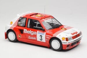 Peugeot 205 T16 #3 B. Darniche / A. Mahe Rally Ypres 1985 IXO 1:18 18RMC135 Метал — снимка 4 от 6