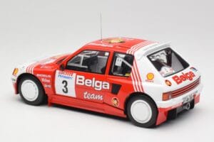 Peugeot 205 T16 #3 B. Darniche / A. Mahe Rally Ypres 1985 IXO 1:18 18RMC135 Метал — снимка 5 от 6