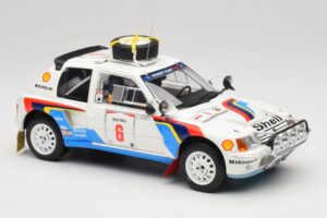 Peugeot 205 T16 Peugeot Talbot Sport T. Salonen / S. Harjanne Safari Rally 1985 Otto 1:18 OT1161 Смола — снимка 4 от 6