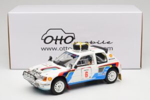 Peugeot 205 T16 Peugeot Talbot Sport T. Salonen / S. Harjanne Safari Rally 1985 Otto 1:18 OT1161 Смола — снимка 6 от 6